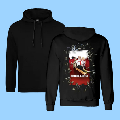 SHAUN OF THE DEAD  POSTER - HOODIE