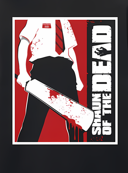 SHAUN OF THE DEAD  SHAUN OF THE DEAD - CLOSE UP SHAUN T-SHIRT