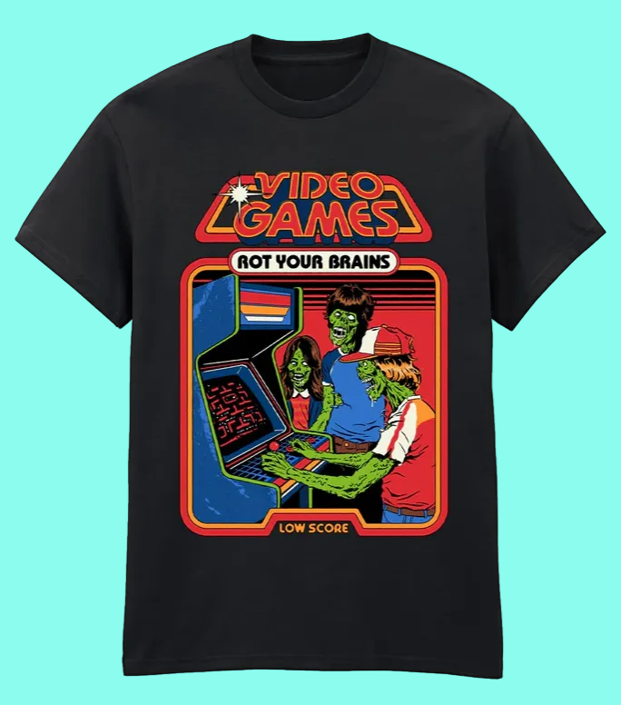 STEVEN RHODES  VIDEO GAMES - T-SHIRT