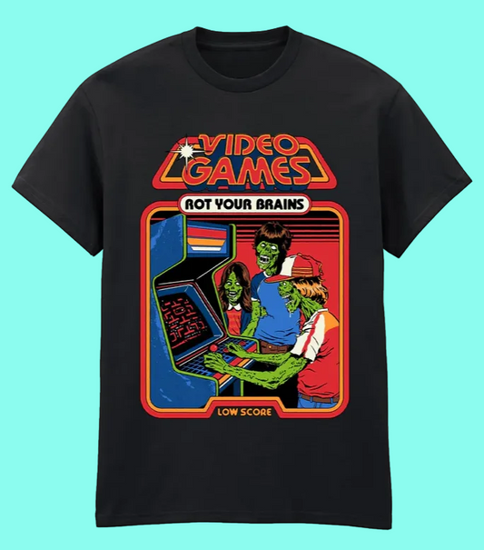 STEVEN RHODES  VIDEO GAMES - T-SHIRT