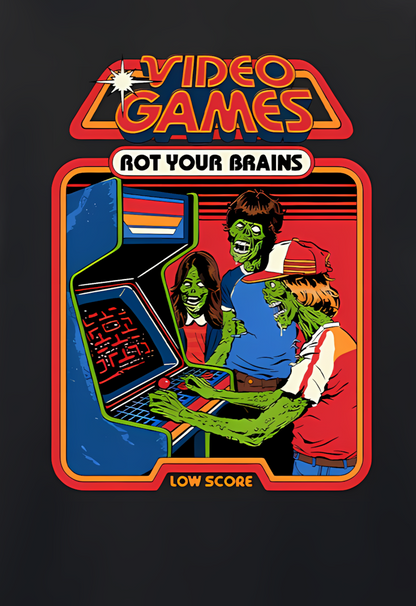 STEVEN RHODES  VIDEO GAMES - T-SHIRT