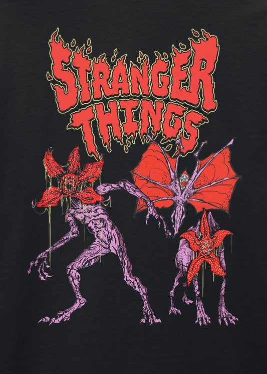 Stranger Things - Demobeasts Black T-Shirt