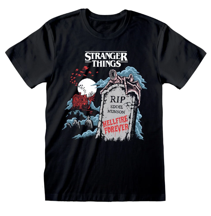 STRANGER THINGS - RIP EDDIE - T-SHIRT