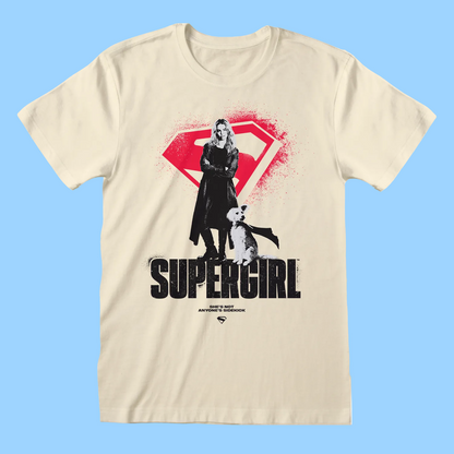 Supergirl - She's Not Anyone's Sidekick Natural T-Shirt