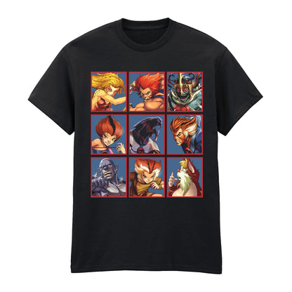 Thundercats - TC Squares Black T-Shirt