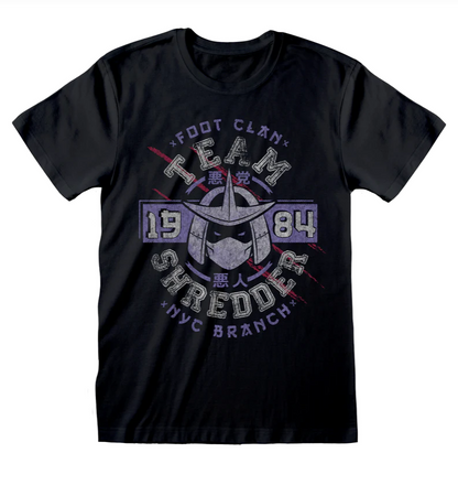 TEENAGE MUTANT NINJA TURTLES  TEAM SHREDDER T-SHIRT