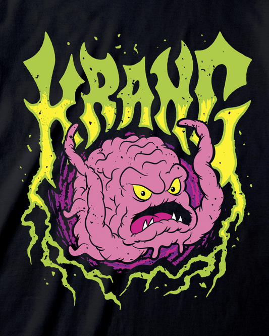 Teenage Mutant Ninja Turtles - Krang Black T-Shirt