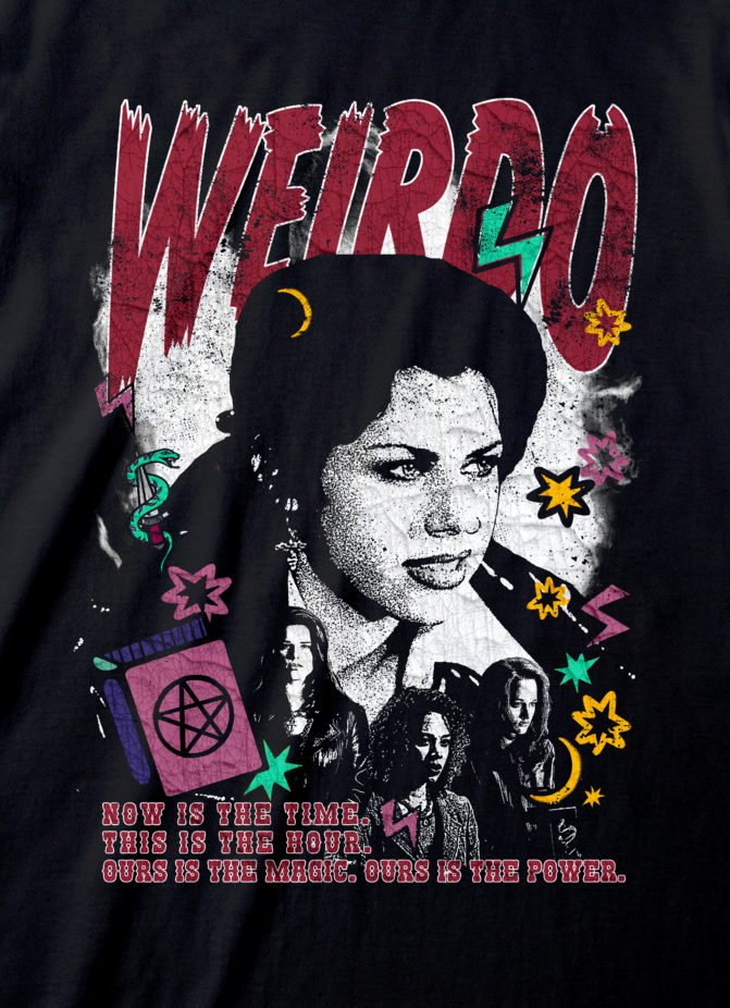 The Craft - Retro Media Black T-Shirt