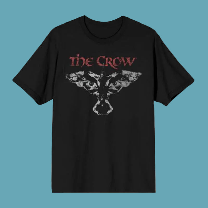 The Crow - Crow Eyed Logo Black T-Shirt