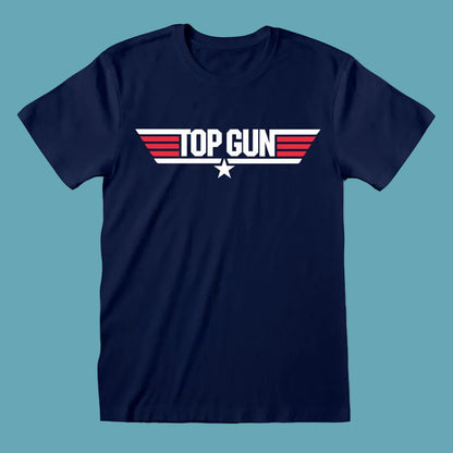 Top Gun - Logo Navy T-Shirt