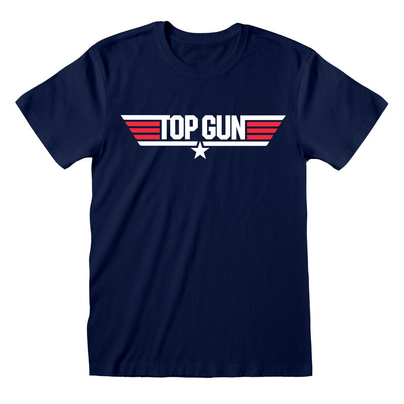 Top Gun - Logo Navy T-Shirt