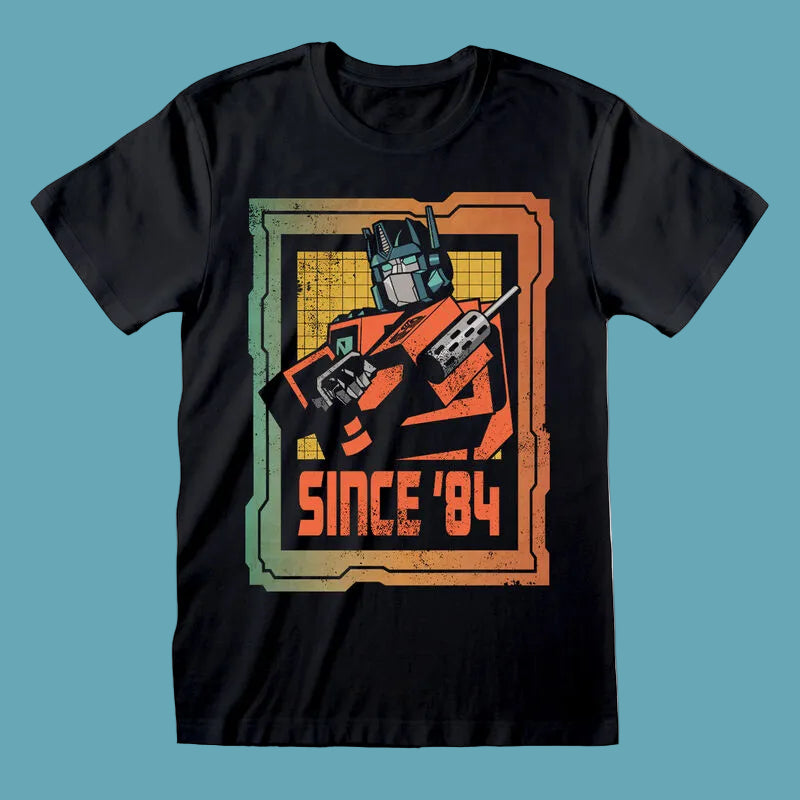 Transformers - Since 84 Black T-Shirt