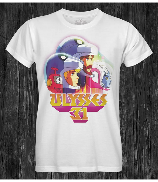 Ulysses 31 Retro Sci-Fi Unisex T-Shirt | Vintage Space Anime Graphic