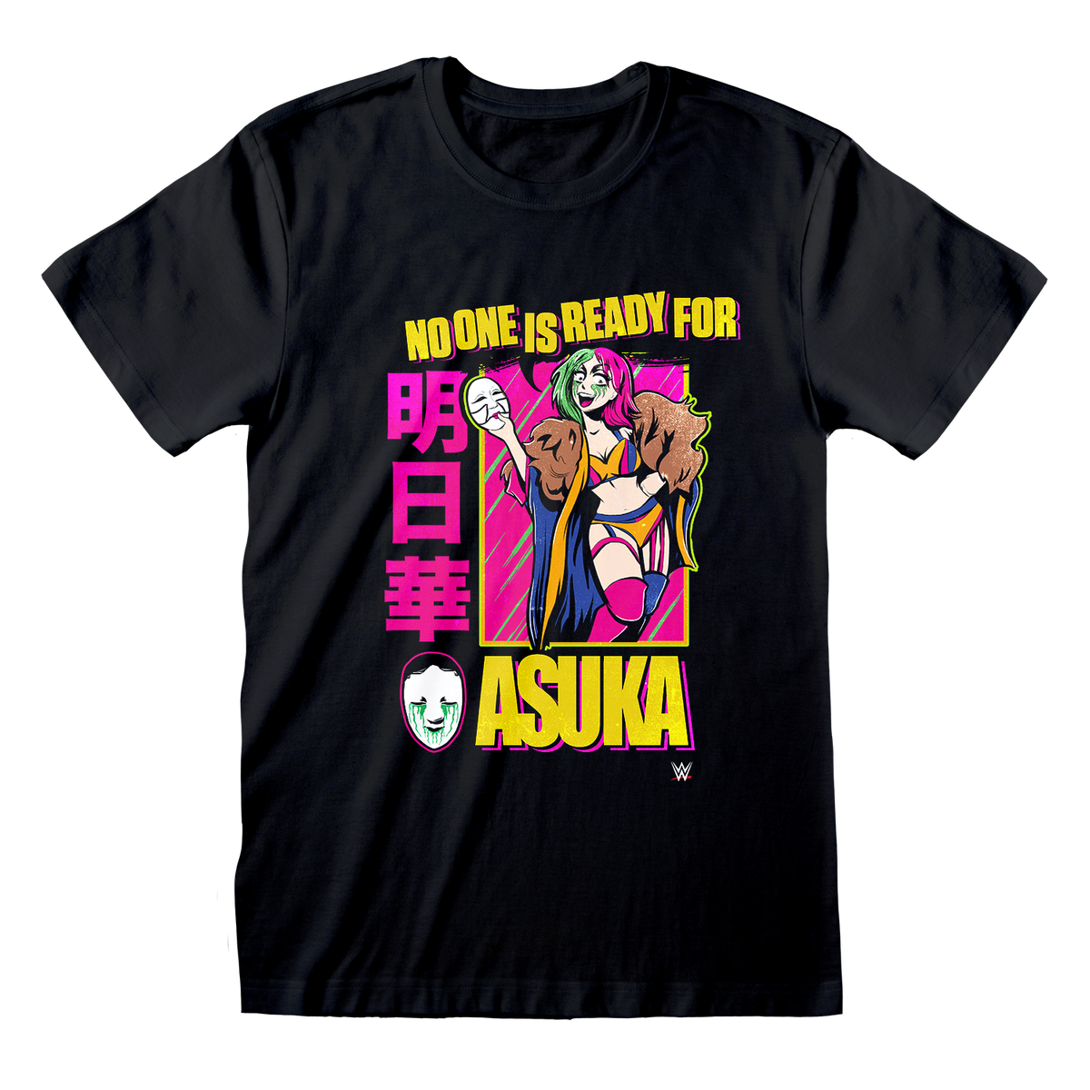 WWE - No One Is Ready For Asuka Black T-Shirt