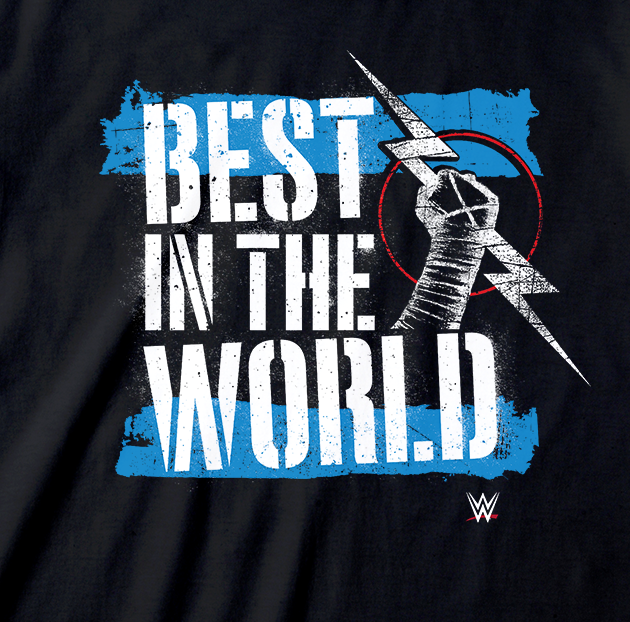 WWE - CM Punk - Best in the World Black T-Shirt