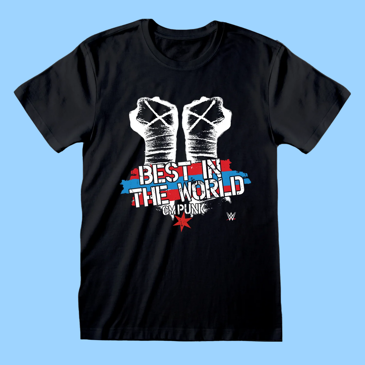 WWE - CM Punk - In Punk We Trust Black T-Shirt