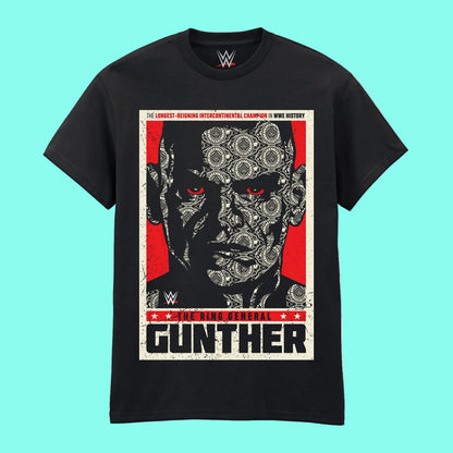 WWE The Ring General Gunther Black short sleeve t-shirt
