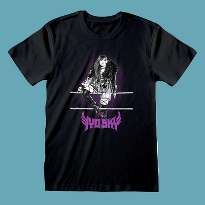WWE - Iyo Sky Ropes Black T-Shirt