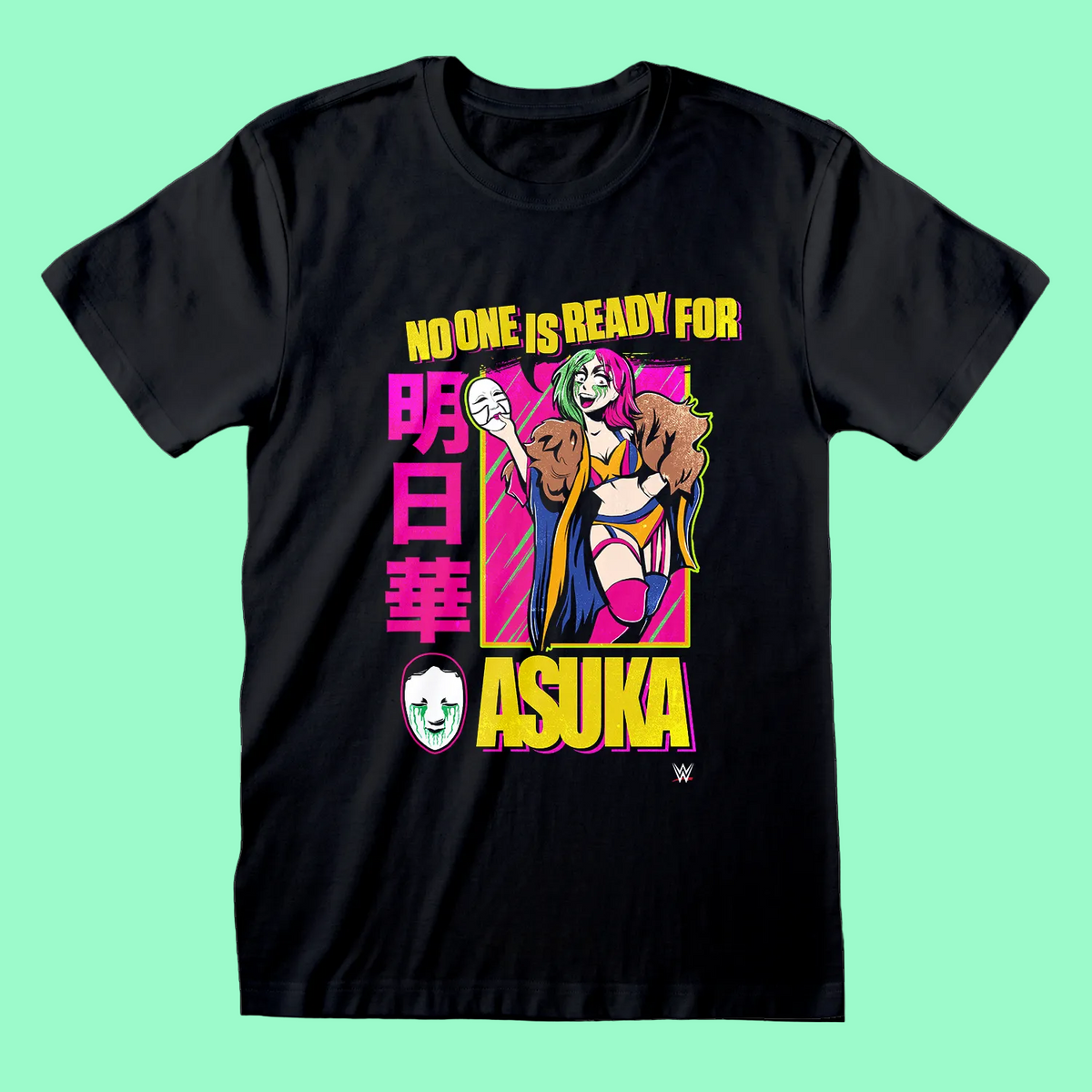 WWE - No One Is Ready For Asuka Black T-Shirt