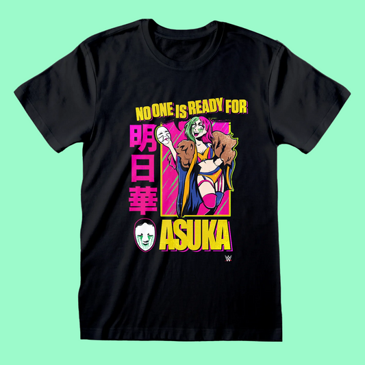 WWE - No One Is Ready For Asuka Black T-Shirt