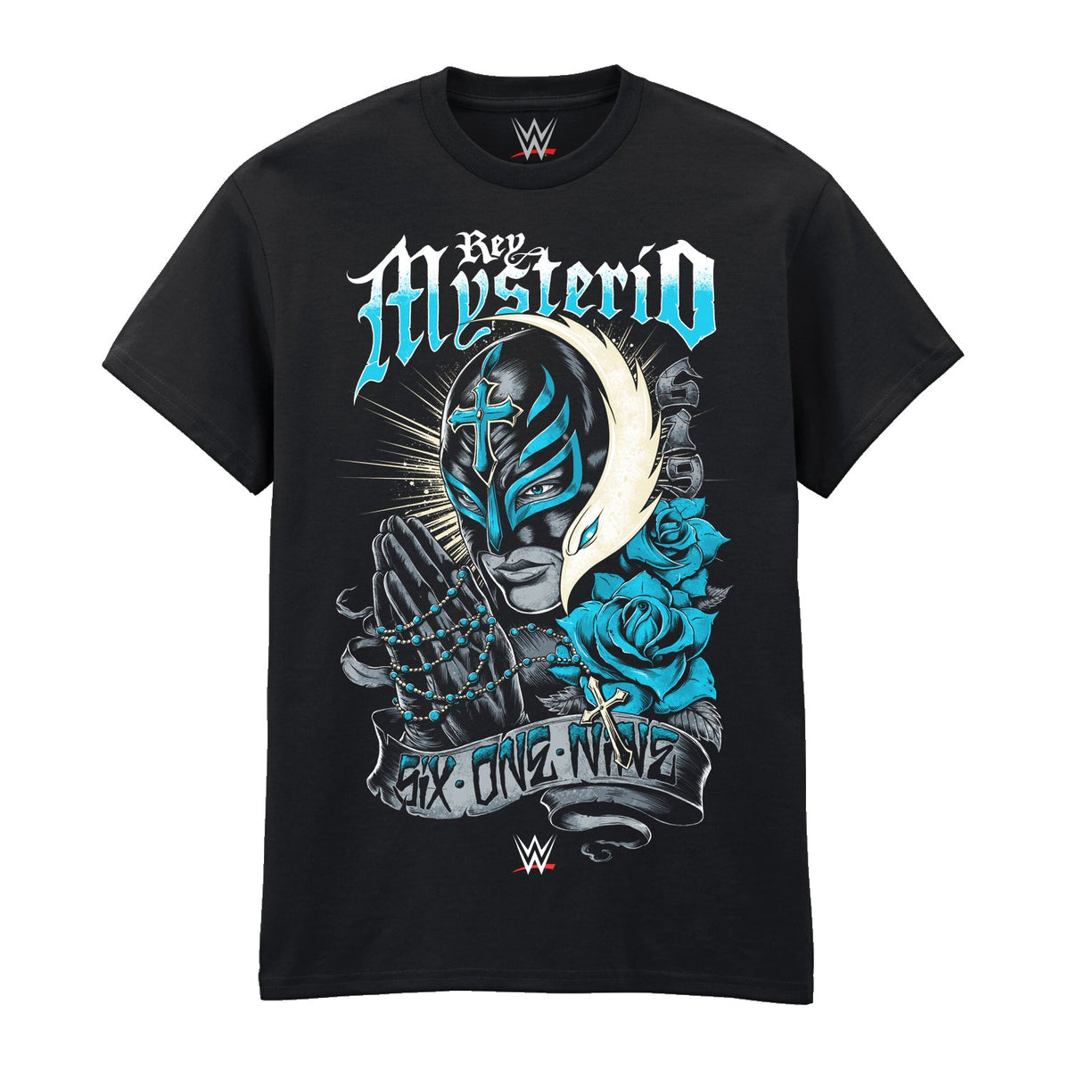 WWE - Rey Mysterio Black T-Shirt