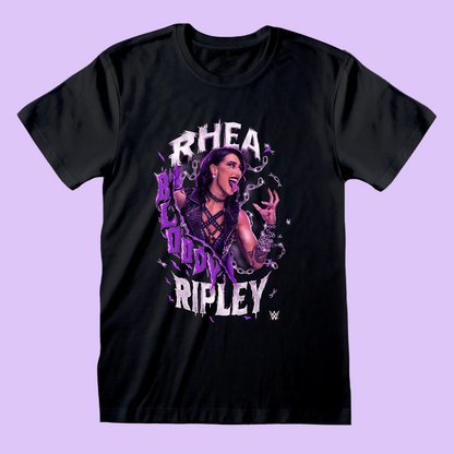 WWE - Rhea Ripley Black T-Shirt