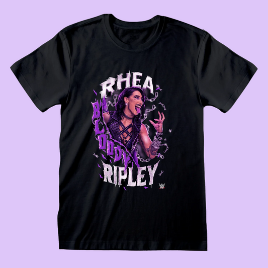 WWE - Rhea Ripley Black T-Shirt