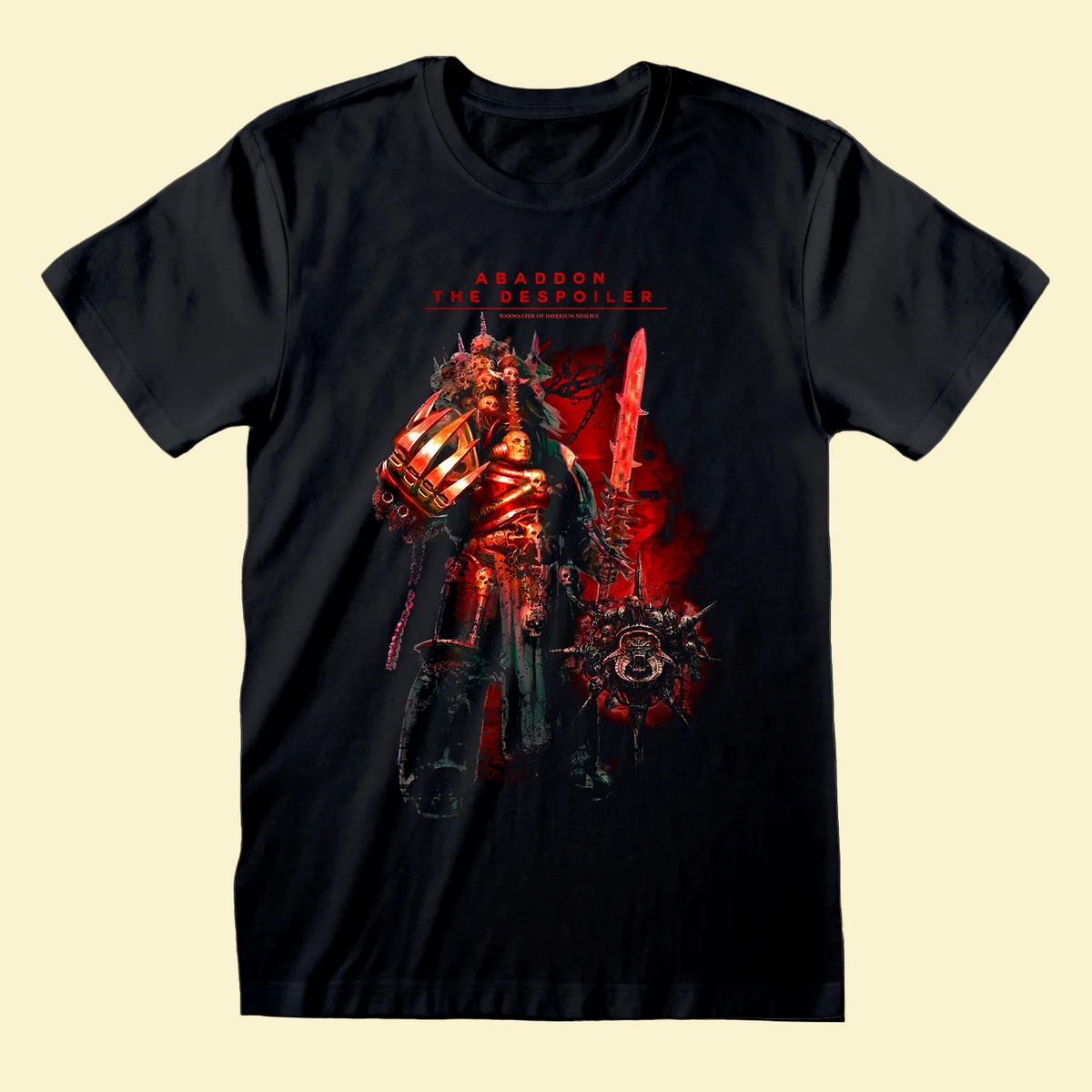 Warhammer - Abaddon The Despoiler Black T-Shirt