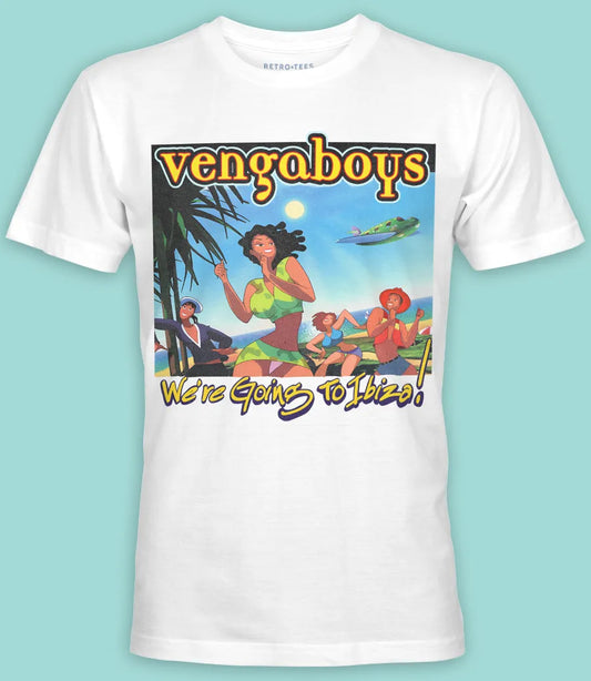 retro tees vengaboys inspired going to ibiza 90s party music t shirt