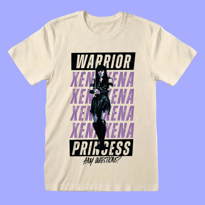 Xena - Xena Questions Natural T-Shirt