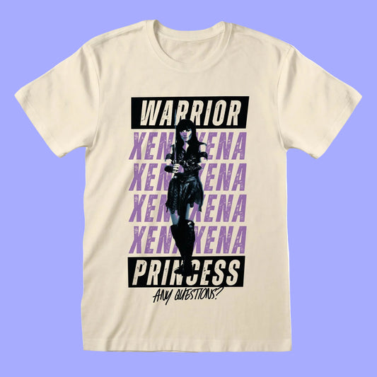 Xena - Xena Questions Natural T-Shirt