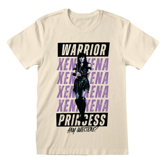 Xena - Xena Questions Natural T-Shirt