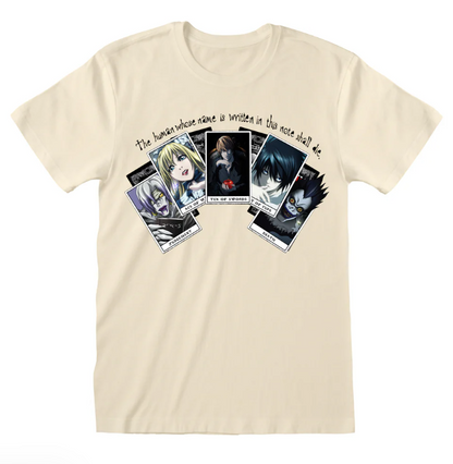 DEATH NOTE - PLAYING CARDS - T-SHIRT