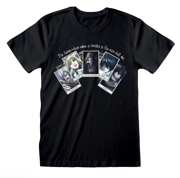 DEATH NOTE - PLAYING CARDS - T-SHIRT