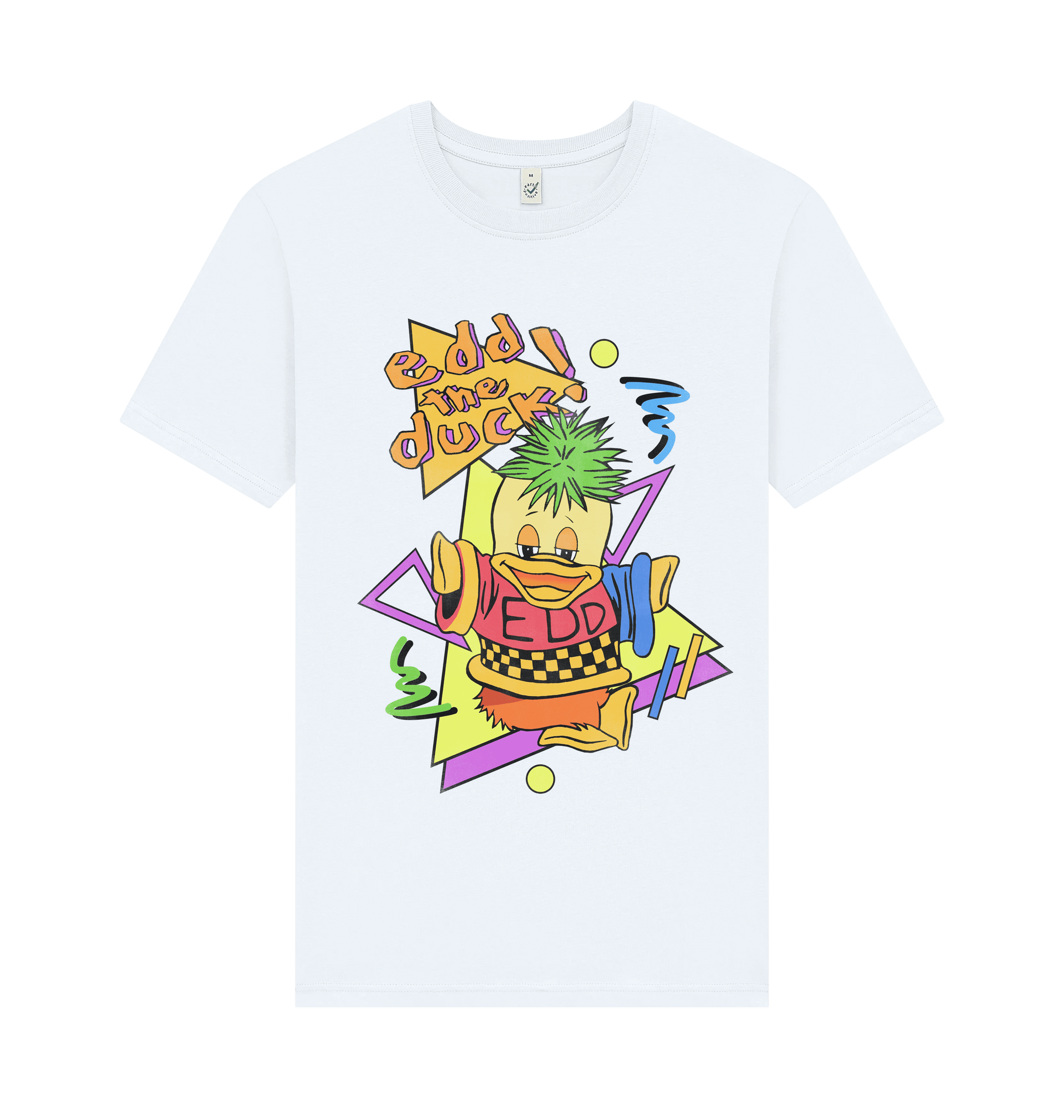 White Printed T-shirt Front