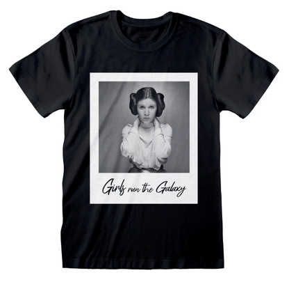 STAR WARS - LEIA GIRLS RUN THE GALAXY - T-SHIRT