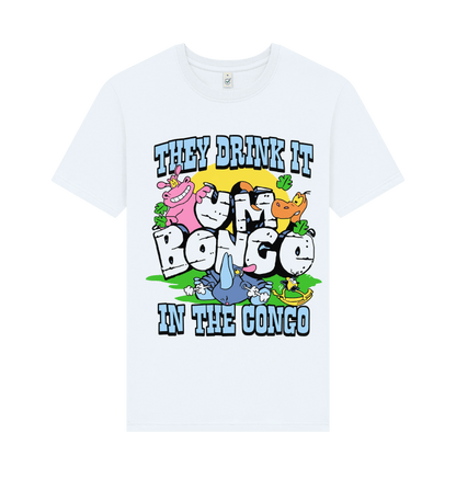 White Printed T-shirt Front