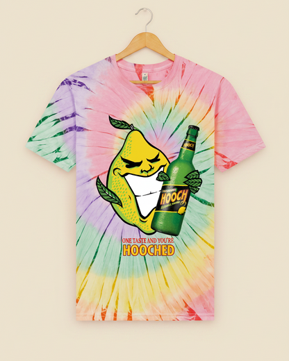 Tie Dye Rainbow Printed T-shirt Front
