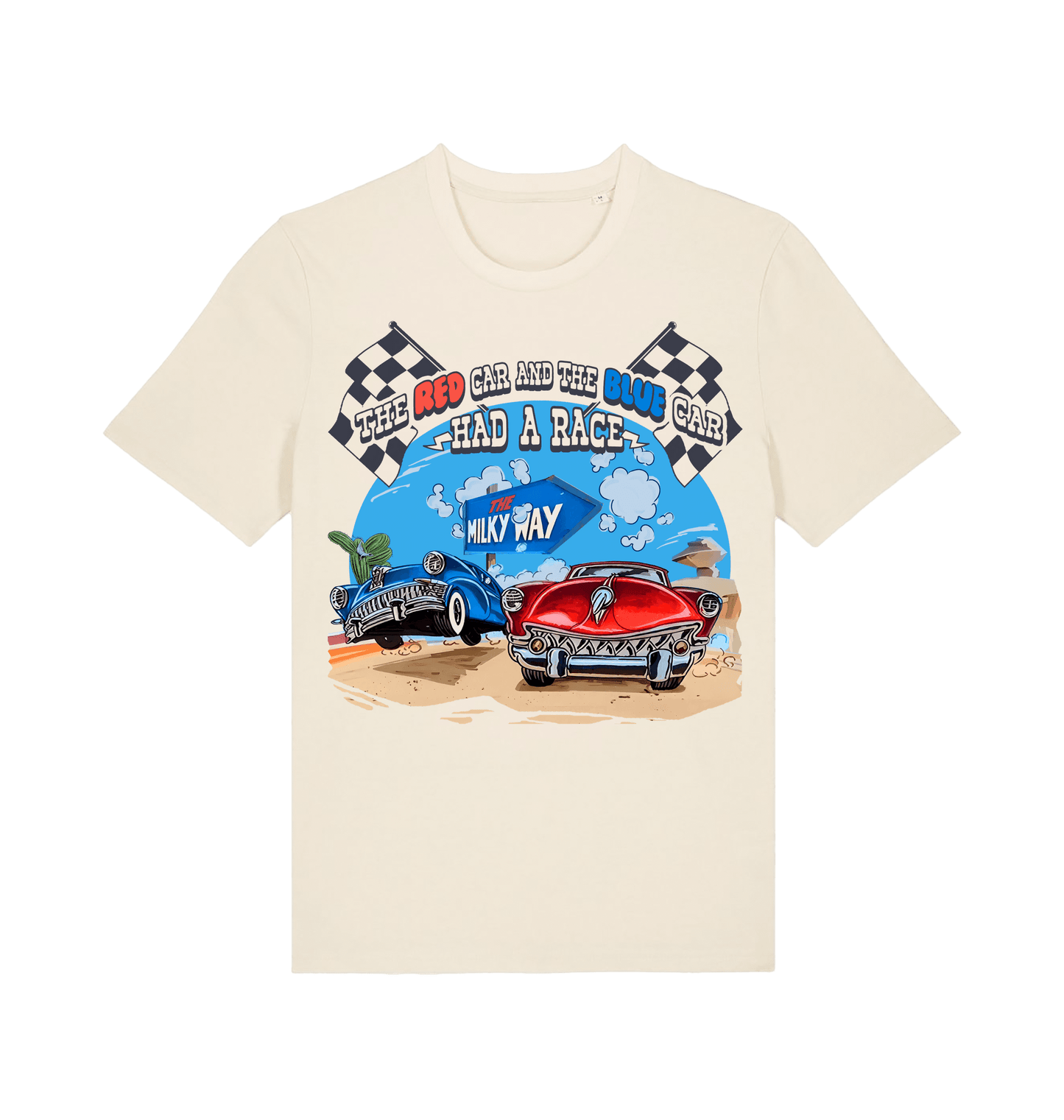 Natural Raw Printed T-shirt Front
