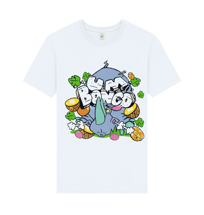 White Printed T-shirt Front
