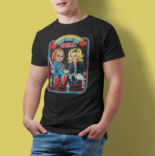 Steven Rhodes - Chucky See You In Hell T-Shirt - Men's/Unisex