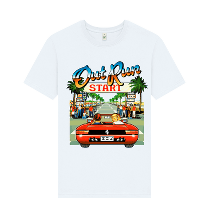 White Printed T-shirt Front