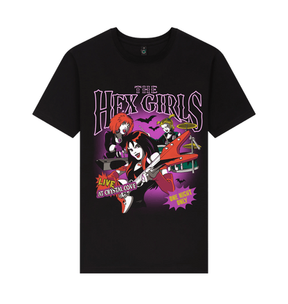 Black Printed T-shirt Front