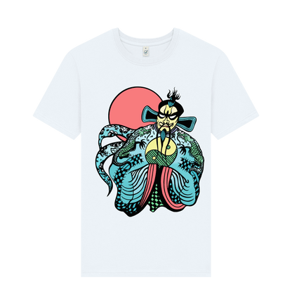 White Printed T-shirt Front