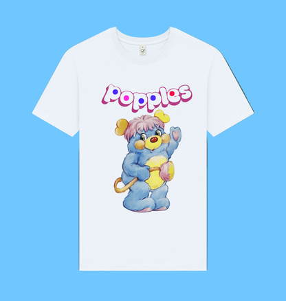 White Printed T-shirt Front