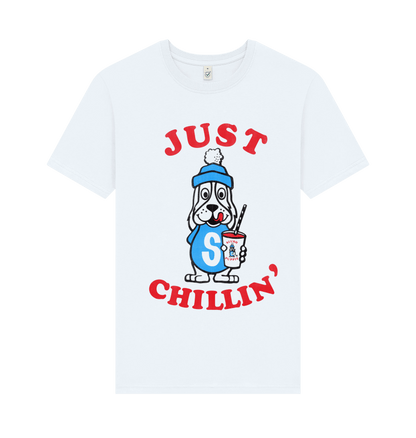 White Printed T-shirt Front
