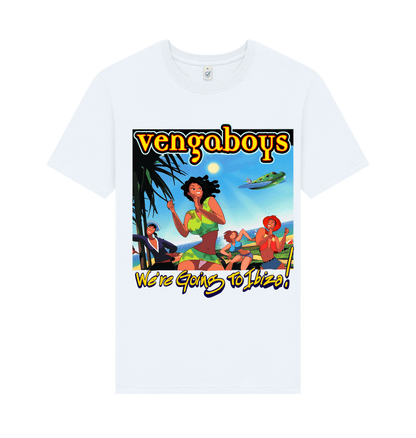 White Printed T-shirt Front