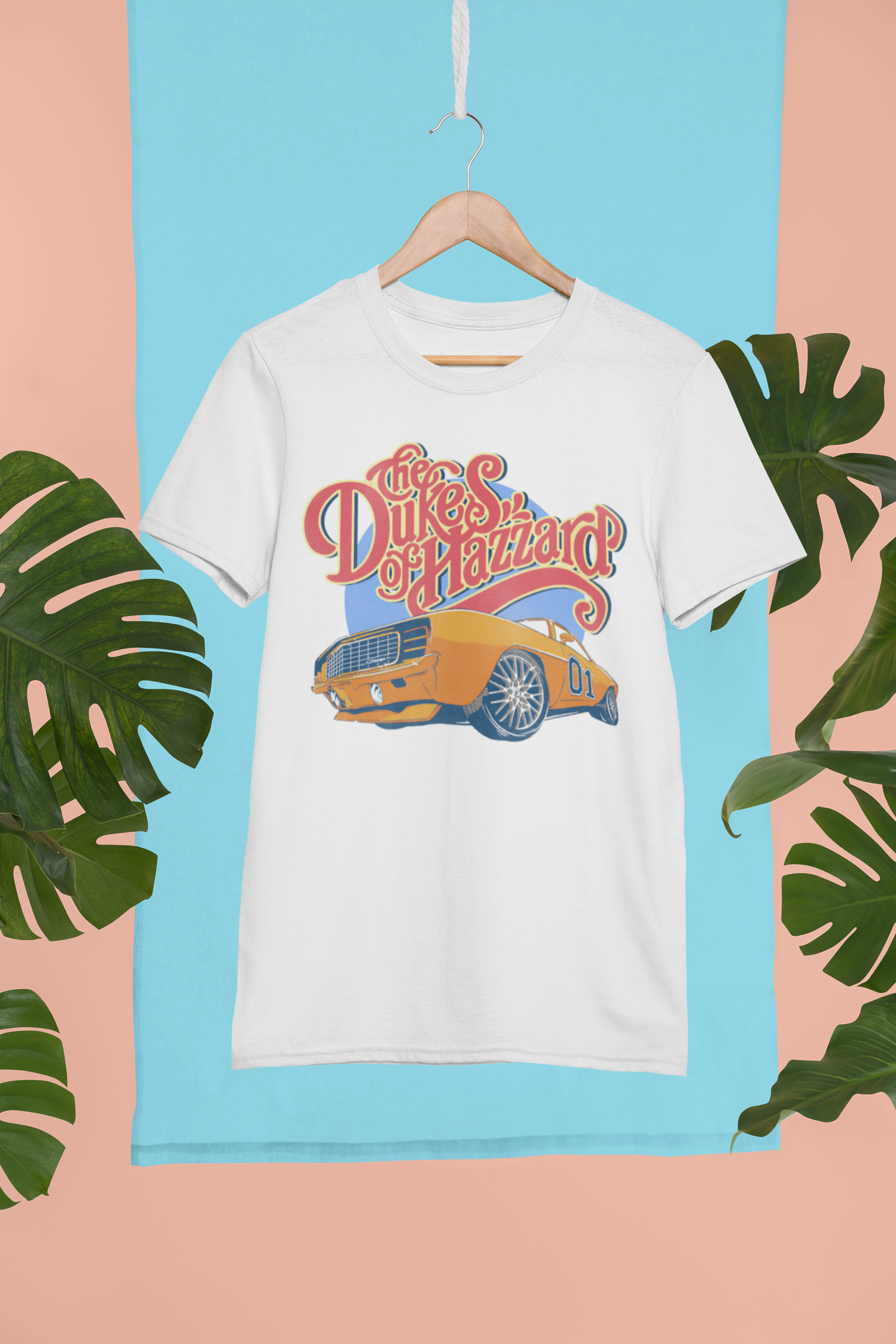 Retro 80s Dukes of Hazzard Graphic T-shirt