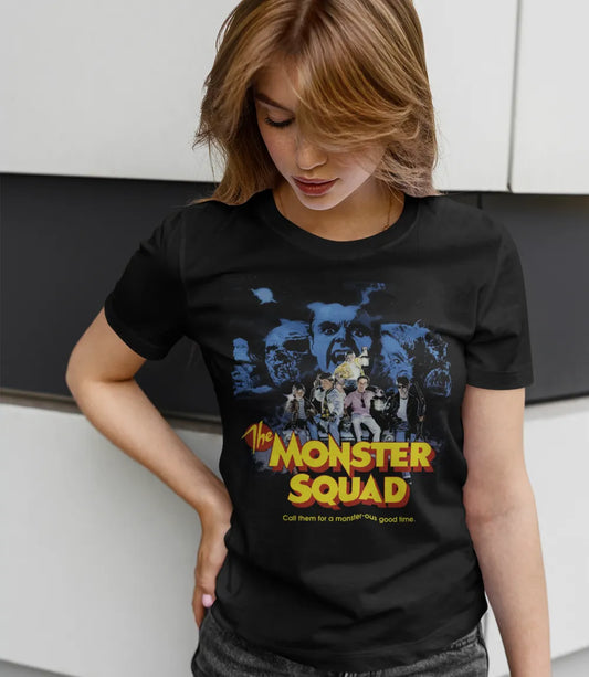 Vintage Monster Squad T-Shirt for Movie Lovers