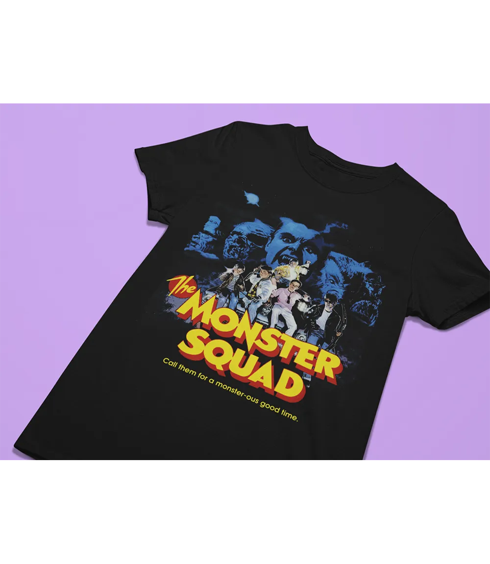 Vintage Monster Squad T-Shirt for Movie Lovers